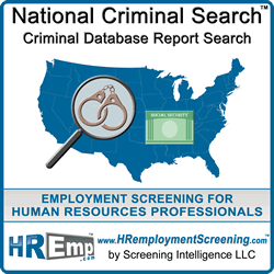 National Criminal Database Search